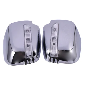 Чехлы для автомобильных зеркал со светодиодной подсветкой для Mitsubishi Triton L200 2005-2014 Pajero Sport 2011
