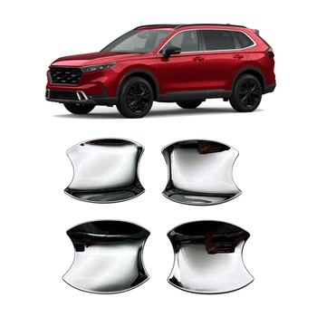 Для Honda CR-V 2023 Наклейка с отделкой крышки чаши ручки, высококачественная наклейка на дверную ручку автомобиля, накладка на дверную ручку чаши