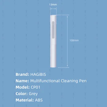 Hagibis Cleaner Kit для Airpods Pro 1 2 Ручка-щетка для чистки наушников Bluetooth Наушники Чехол Инструменты для чистки Huawei Samsung MI