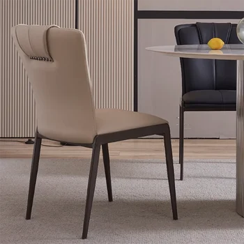 Расслабляющие Индивидуальные обеденные стулья для скандинавской современной спальни, Эргономичный обеденный стул, детский шезлонг, Ясли, мебель для дома ZY50CY