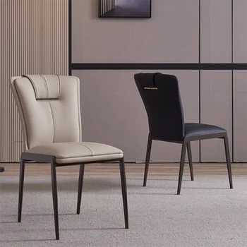 Расслабляющие Индивидуальные обеденные стулья для скандинавской современной спальни, Эргономичный обеденный стул, детский шезлонг, Ясли, мебель для дома ZY50CY