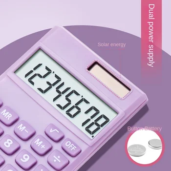 Электронный калькулятор Настольный для домашнего офиса, школьного финансового учета, научного расчета функций, симпатичный