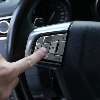Кнопки рулевого колеса автомобиля, наклейки с блестками для Land Rover Discovery Sport 2015-2019