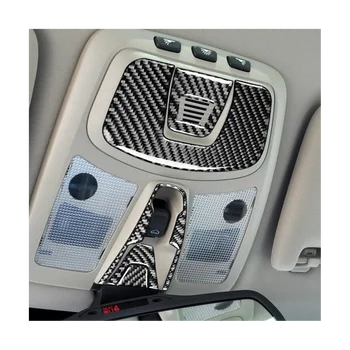 Автомобильная лампа для чтения, накладка на панель, декоративная наклейка из углеродного волокна для XC90 2003-2014 Аксессуары