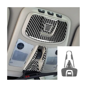 Автомобильная лампа для чтения, накладка на панель, декоративная наклейка из углеродного волокна для XC90 2003-2014 Аксессуары