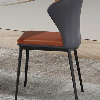 Роскошное ресторанное кресло для макияжа с скандинавской спинкой, бытовой Современный простой обеденный стул