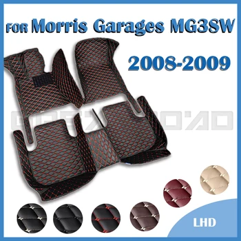 Автомобильные коврики для гаражей Morris MG3SW 2008 2009 Пользовательские автомобильные накладки для ног Автомобильные ковровые покрытия Аксессуары для интерьера