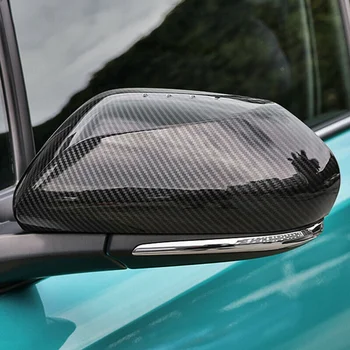 Автомобильная Накладка на боковое зеркало заднего вида из углеродного волокна для Toyota C-HR CHR 2016 2017 2018