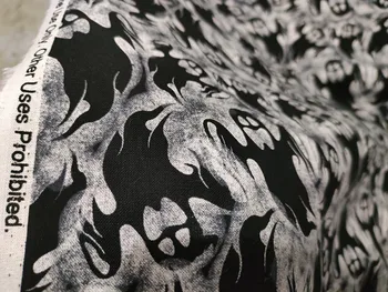 50 * 110 см Полиэфирная хлопчатобумажная ткань для Хэллоуина для шитья тканей, лоскутных тканей, материалов для рукоделия Ручной работы 