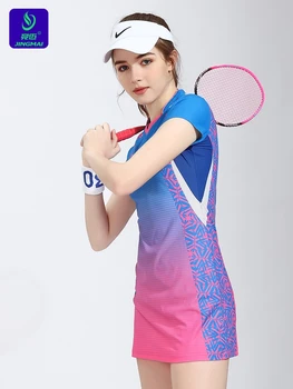Спортивная майка Kawasaki, спортивная одежда, одежда для бадминтона 2022 для женщин, платье-юбка для тенниса, фитнеса